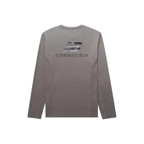 New Balance совместный бренд New Balance x Aimé Leon Dore Серый Мужской T-рубашки