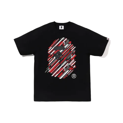 A BATHING APE BAPE совместная серия X GRAN TURISMO Co Branded Series Черные мужские рубашки