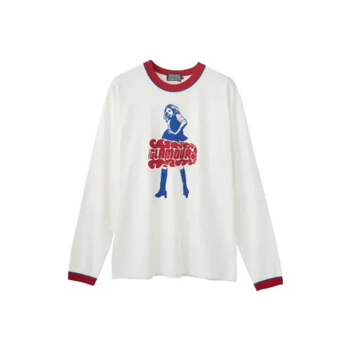 HYSTERIC GLAMOUR совместная брендированная Белая Мужская T-рубашка