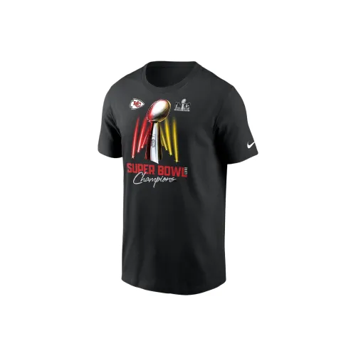 nike KANSAS CITY Chiefs Супер Боул LVIII Champions T-Shirt Мужской Черный