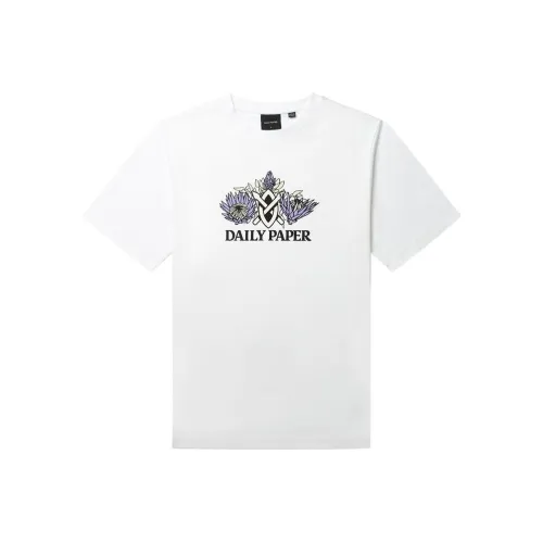 Daily Paper Белая Мужская T-Рубашка