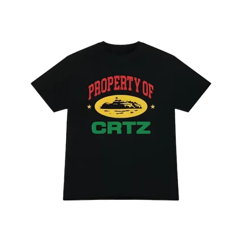 Corteiz Co-brand Черная Мужская Рубашка