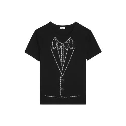 CELINE Мужские черные T-рубашки