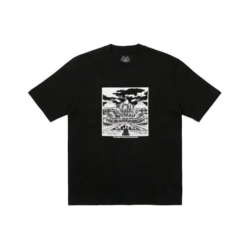 Дворцовый FW23 Fall/Winter Collection Черная Унисекс T-рубашка