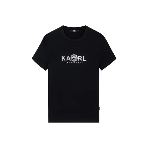 Karl Lagerfeld T-Shirt Мужской Черный