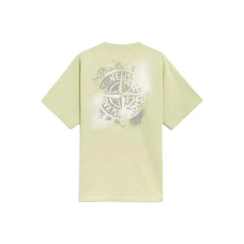 Stone Island T-Рубашка Мужская Pistachios Зеленая
