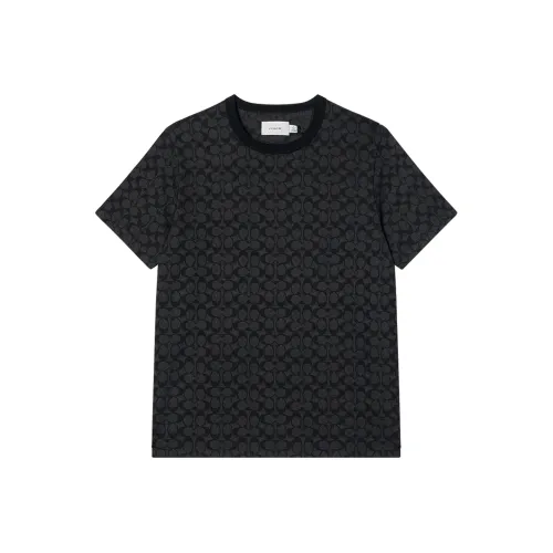 COACH SS24 T-Shirt Унисекс Черный