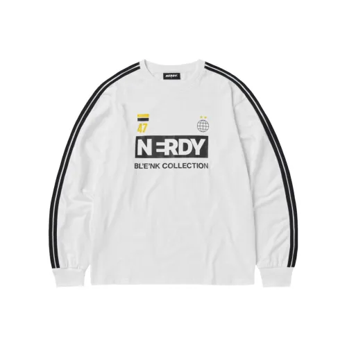 Nerdy Белая Унисекс Футболка