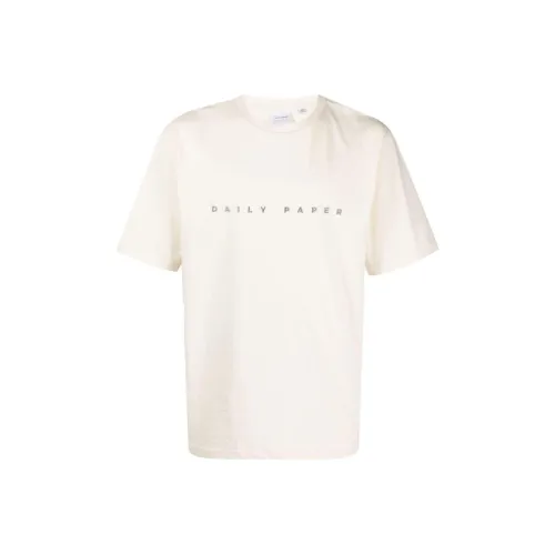 Daily Paper Белая Мужская T-Рубашка