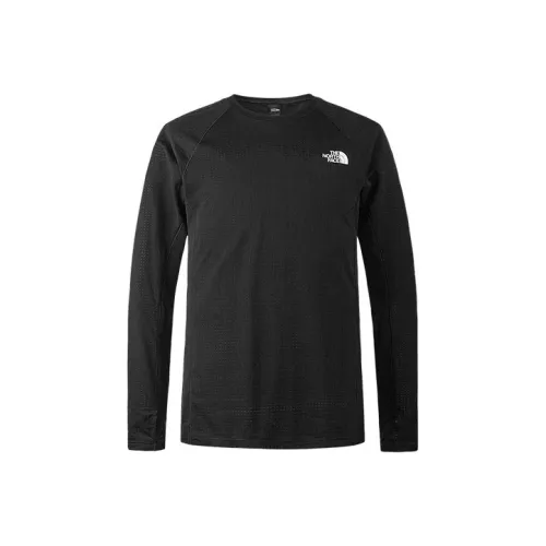 THE NORTH FACE Реглан-рукав Т-рубашка Мужская Черная