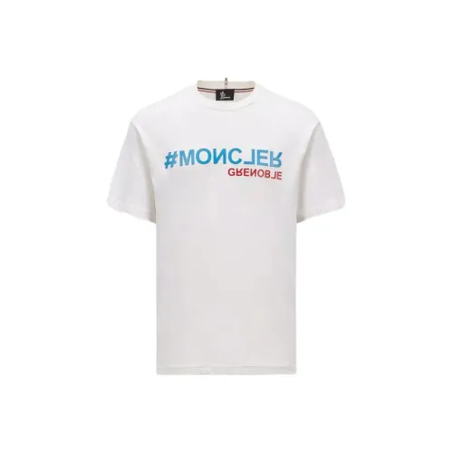 MONCLER Белая Мужская T-рубашка