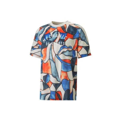 PUMA Кирпич Красный Мужская Футболка