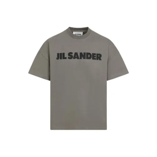 JIL SANDER Темно-зеленая мужская футболка T-рубашка