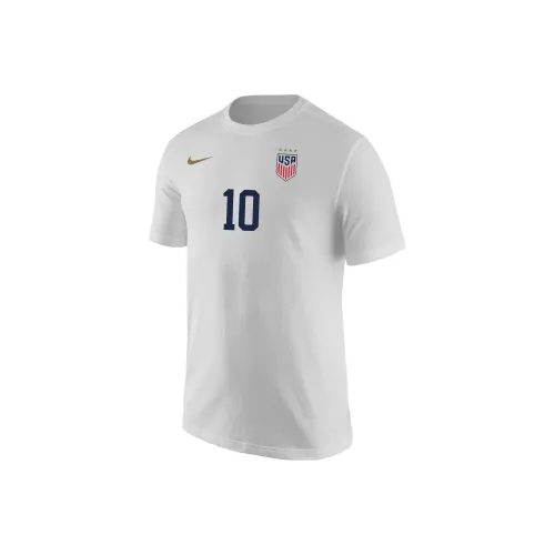 Nike USA Soccer Team Olympic Series Lindsey Horan USWNT Рубашка Мужская Белая