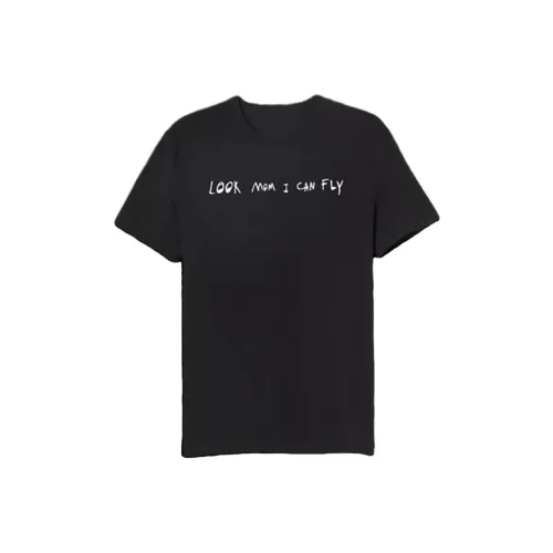 Travis Scott Мужские Черные T-Рубашки