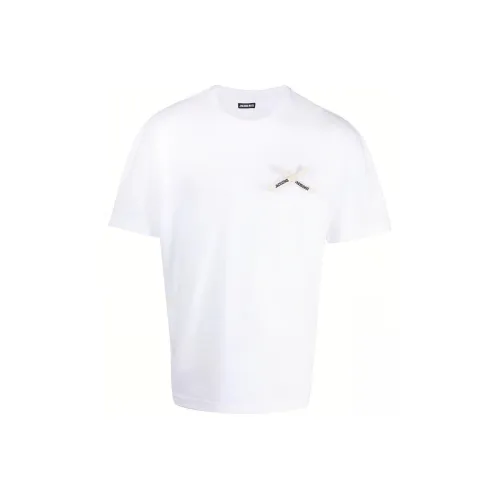 Jacquemus Белая Мужская T-Рубашка