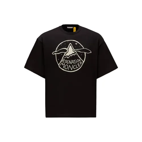 MONCLER GENIUS Мужская черная рубашка T