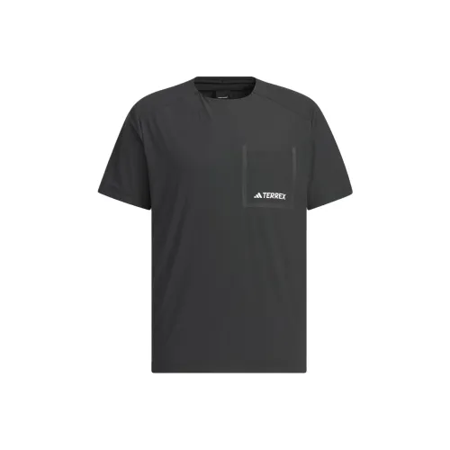 Adidas x National Geographic SS24 T-Shirt Мужской Черный