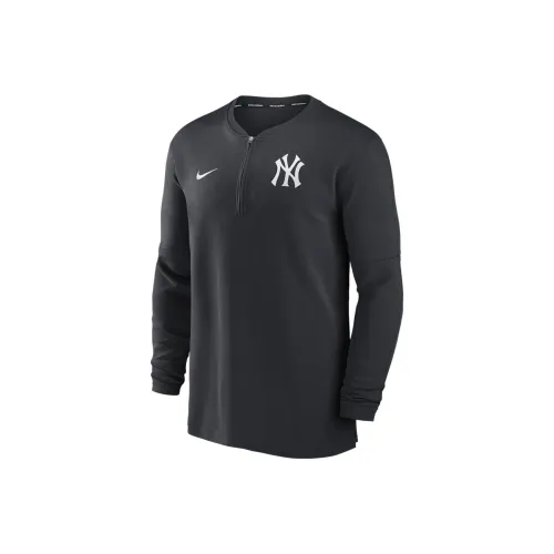 nike New York Yankees Authentic Collection Game Time T-Shirt Men's Black