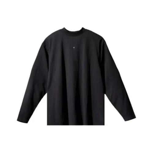 YEEZY Черный Унисекс T-рубашки