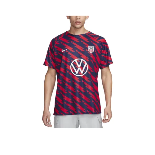 Nike USA Soccer Team Olympic Series U.S. ACADEMY Pro T Shirt Мужской Speed Red