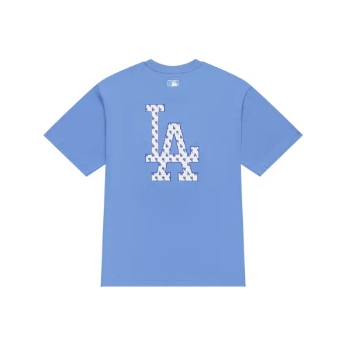 MLB MONOGRAM Коллекция Los Angeles Dodgers SS24 T-Shirt Унисекс Синий