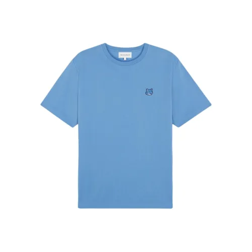 Maison Kitsune SS24 T-Shirt Мужской Hampton Blue