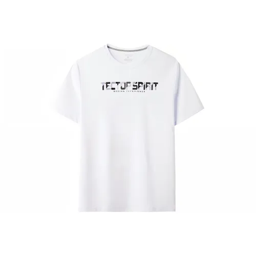 Tectop Белая Унисекс Футболка