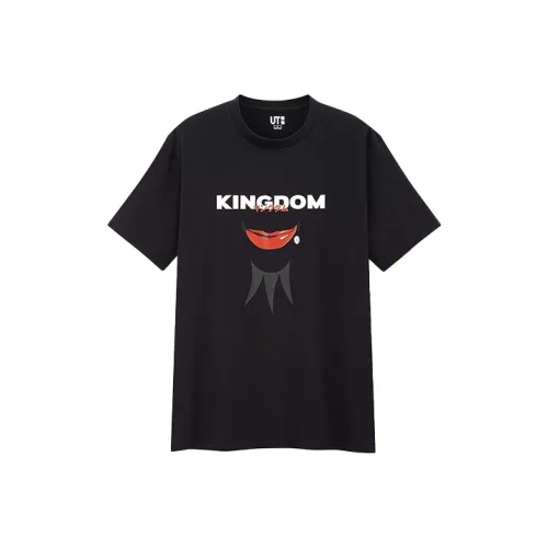 UNIQLO Черная унисекс футболка