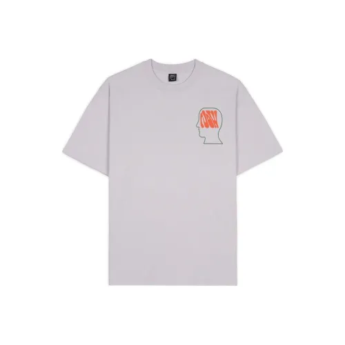 Brain Dead Сиренево-синяя унисекс футболка