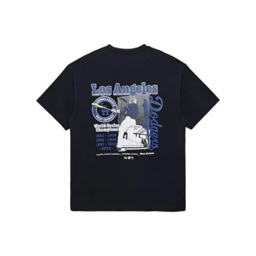 New Era Черная Унисекс Футболка