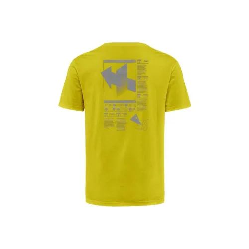 Klattermusen Сосна SEED Желтый Мужская Рубашка T