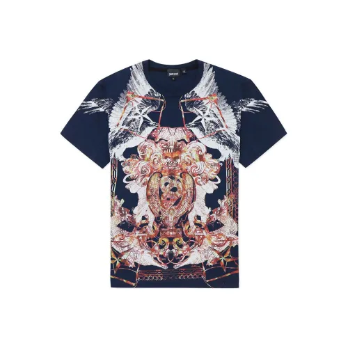 Just Cavalli T-Shirt Мужской Синий