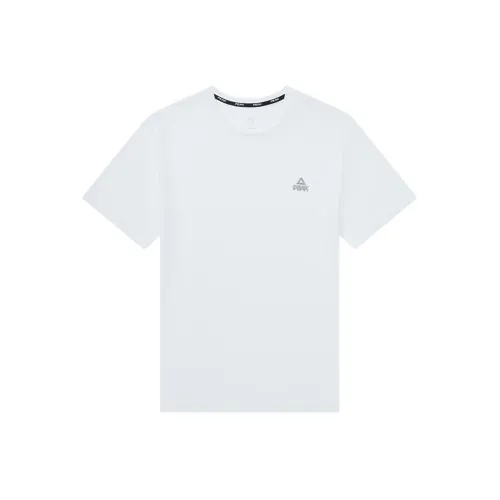 PEAK Полностью Белая Мужская T-Рубашка