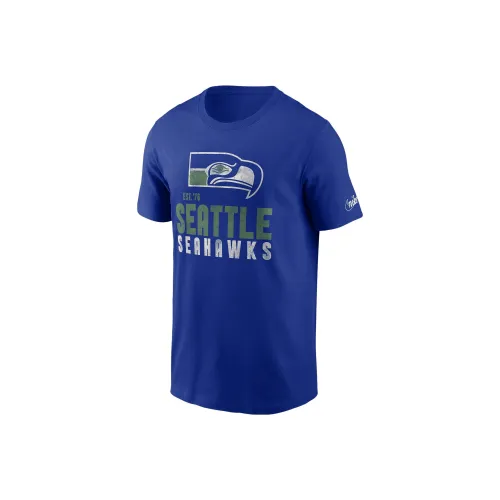 Nike Seattle Seahawks Шлем Essential T-Shirt Мужской Синий