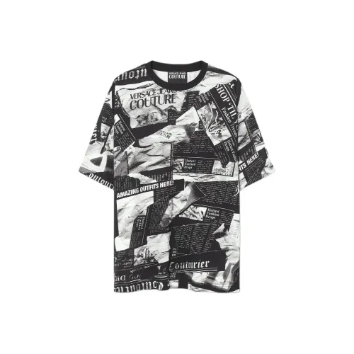 VERSACE SS24 T Рубашка Мужская Черная