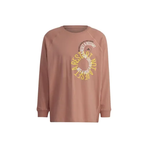 Adidas Коричневая Унисекс Футболка