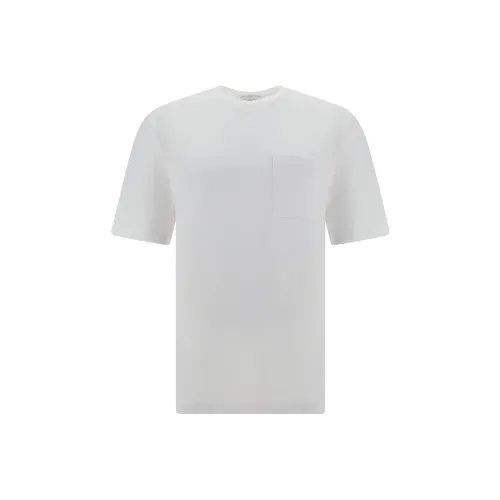 Ferragamo Белая Мужская T-Рубашка