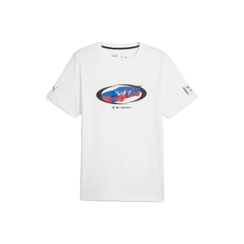 PUMA Bmw Mms T-Shirt Мужской Белый