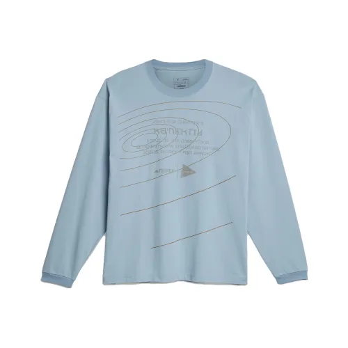 Adidas TERREX X and wander Светло-синяя унисекс футболка