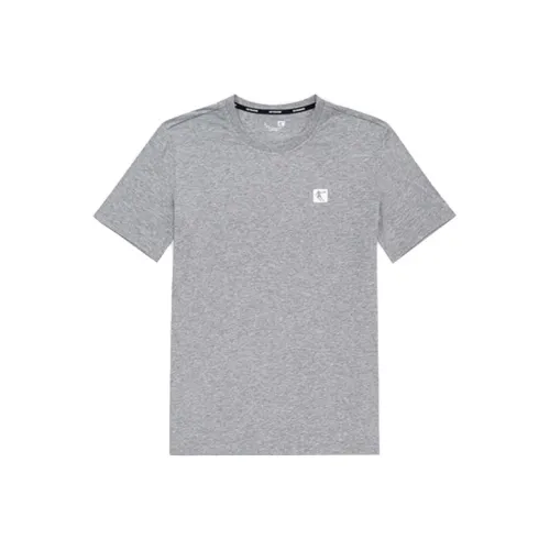 QIAODAN T-Рубашка Мужская Светло-Фотиния Серый