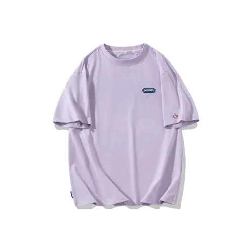 OUTDOOR PRODUCTS Сиренево-синяя унисекс футболка