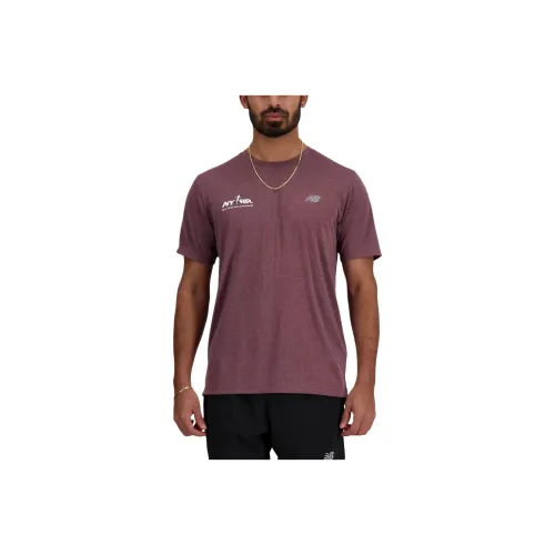 New Balance T-Shirt Мужская Лакрица