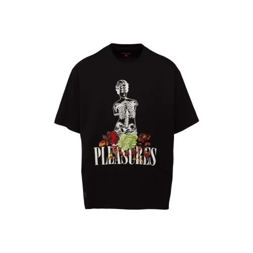 Moose Knuckles X Pleasures SS24 T-Shirt Унисекс Черный