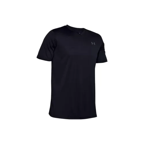 Under Armour Velocity Черная Мужская Футболка