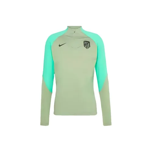 Nike Масляный Зеленый Мужской T-Рубашки