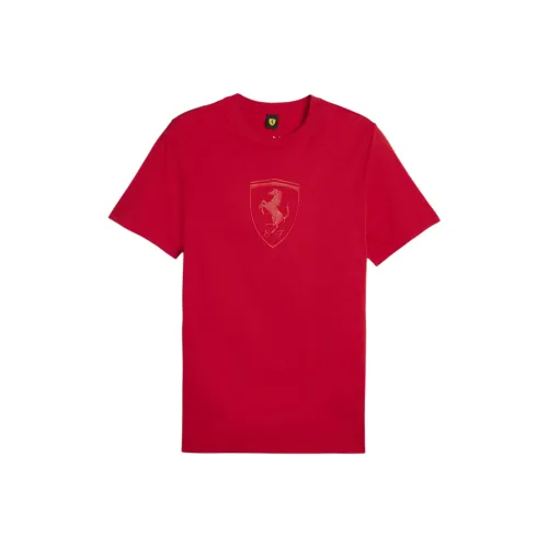 PUMA Гоночный Красный Мужская Футболка