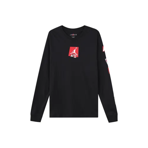 JORDAN Черные Мужские T-Рубашки