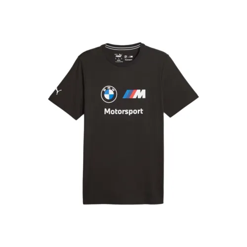 PUMA BMW M Motorsport ESS T Рубашка Мужская Черная