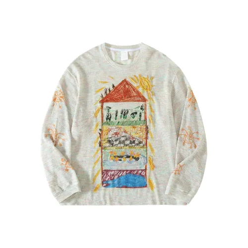 CONP COLORFUL Серый Унисекс Футболка